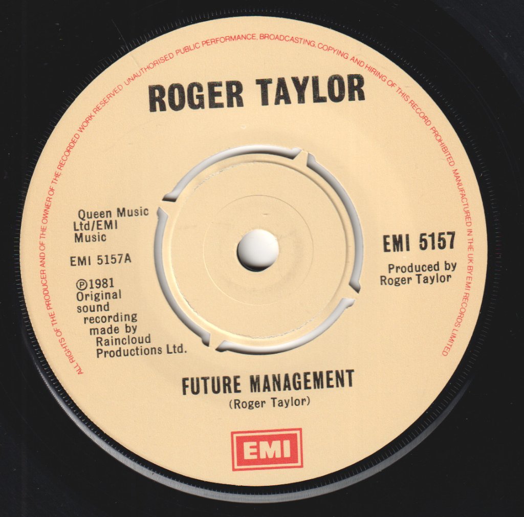 Roger Taylor - Future Management - 7 Inch