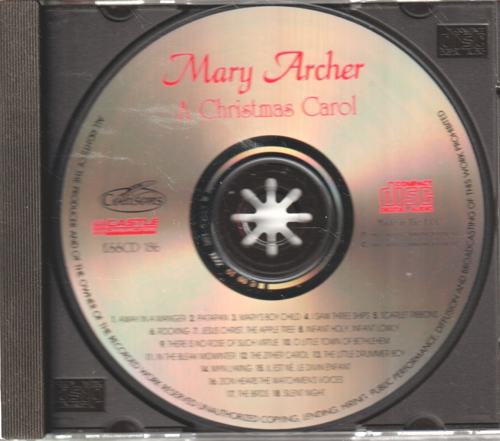 Mary Archer - Mary Archer - A Christmas Carol - Cd