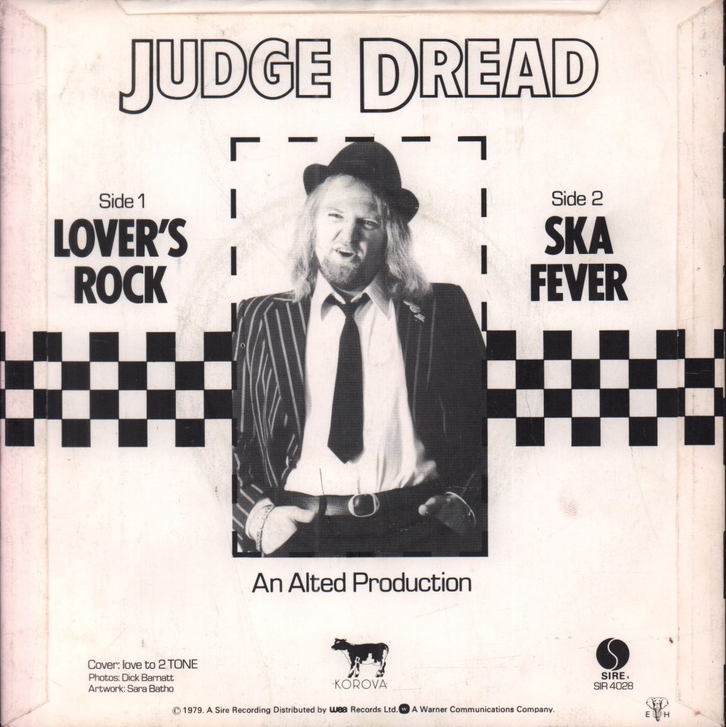 Judge Dread - Lover's Rock - 7 Inch