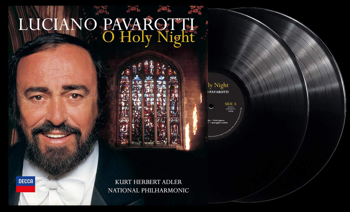 Luciano Pavarotti - O Holy Night - Double Lp