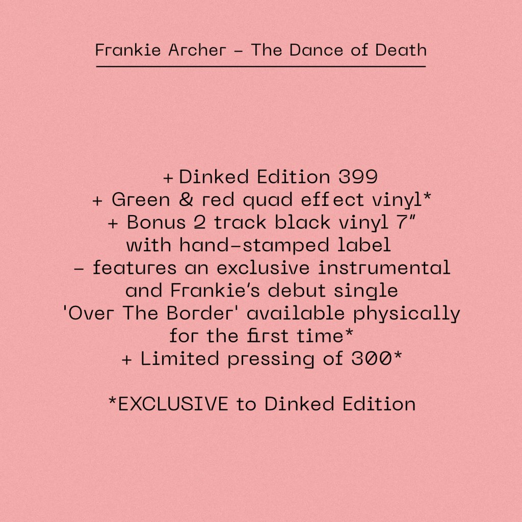 Frankie Archer - The Dance of Death (Dinked Edition #399) - Lp