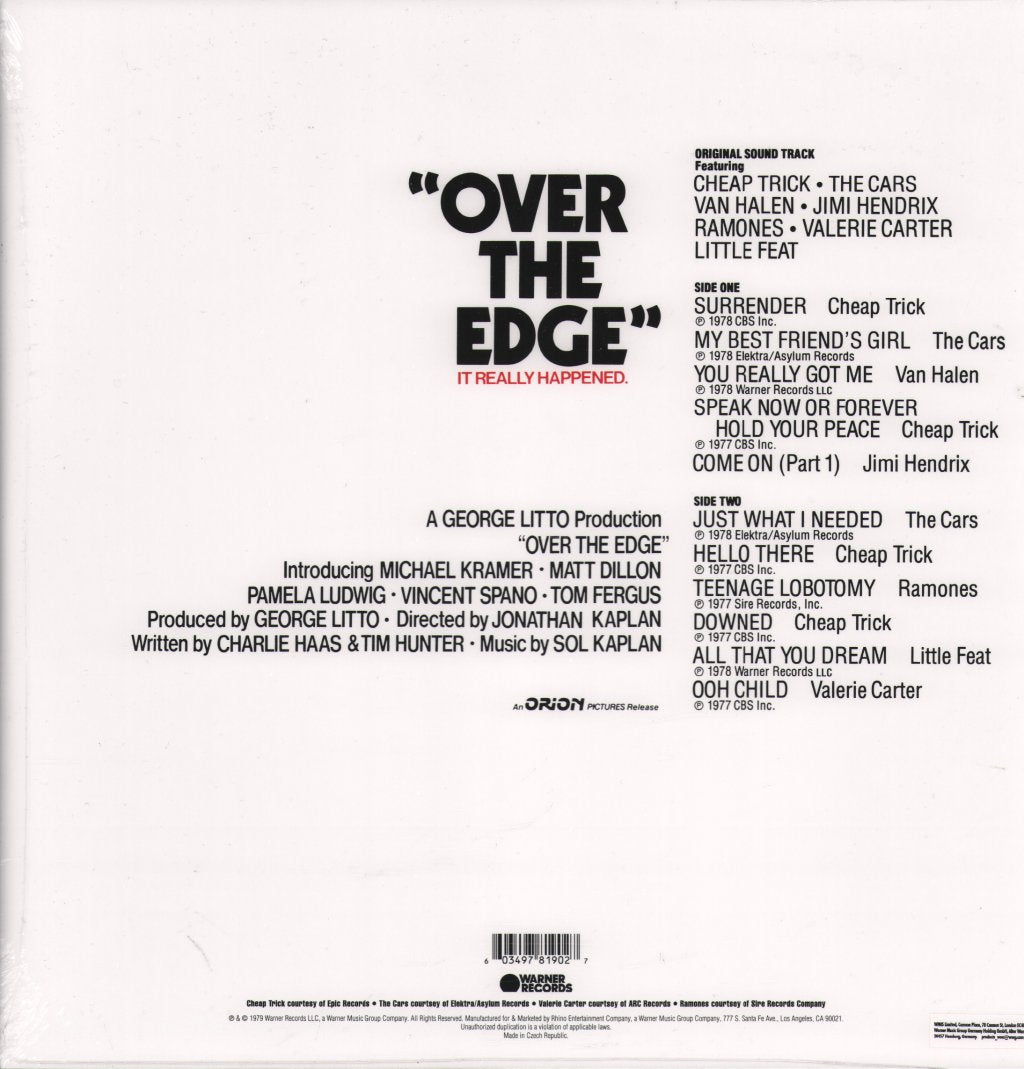 Various Artists - Over The Edge OST (RSD2025) - Lp