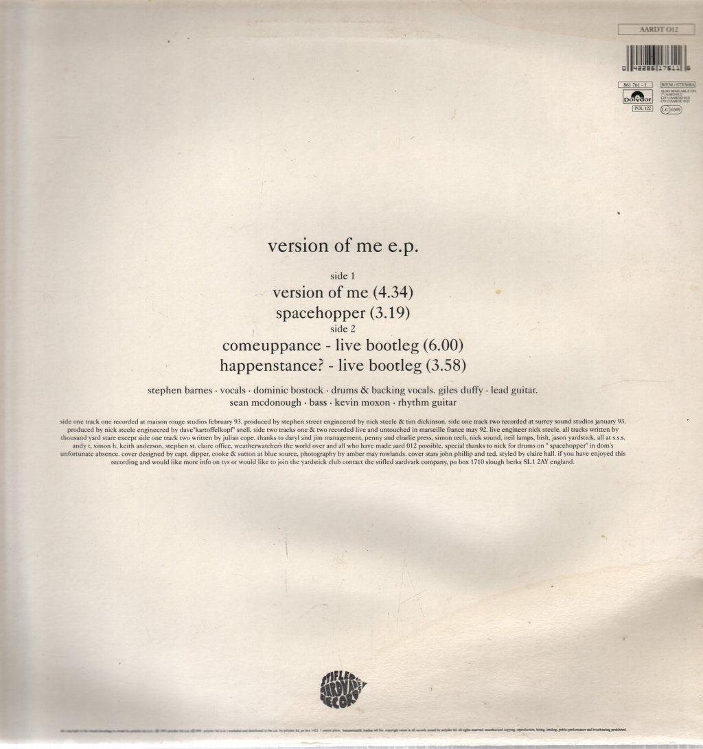 Thousand Yard Stare - Version Of Me - 12 Inch