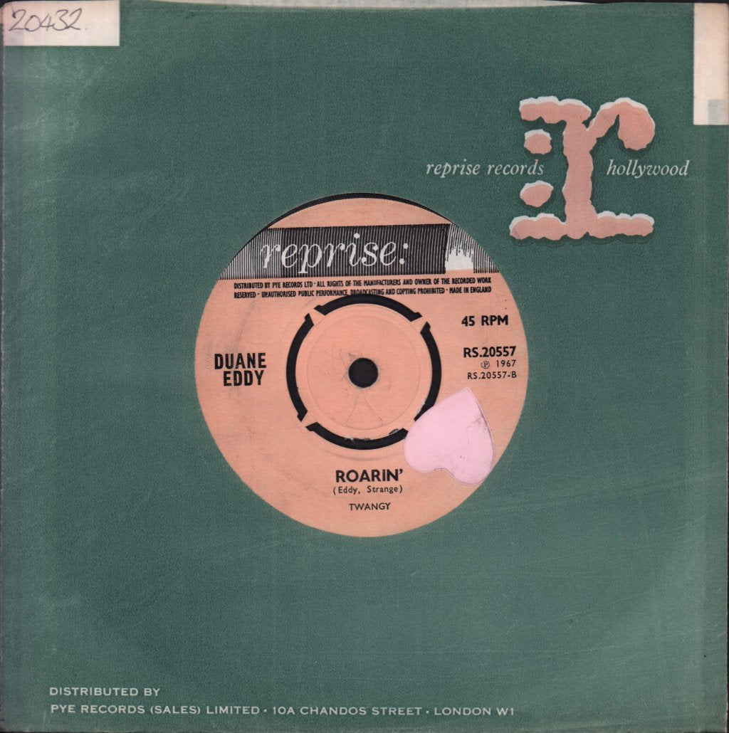 Duane Eddy - Monsoon / Roarin' - 7 Inch