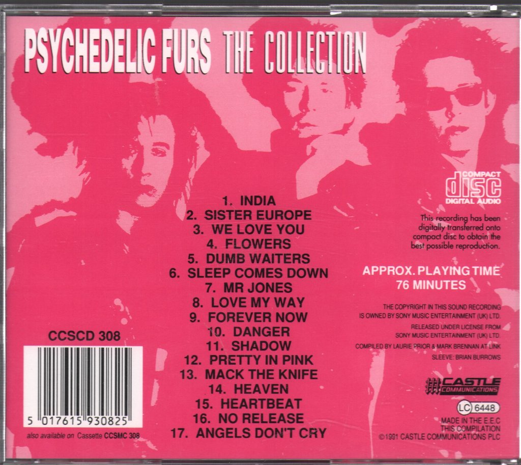 Psychedelic Furs - Collection - Cd