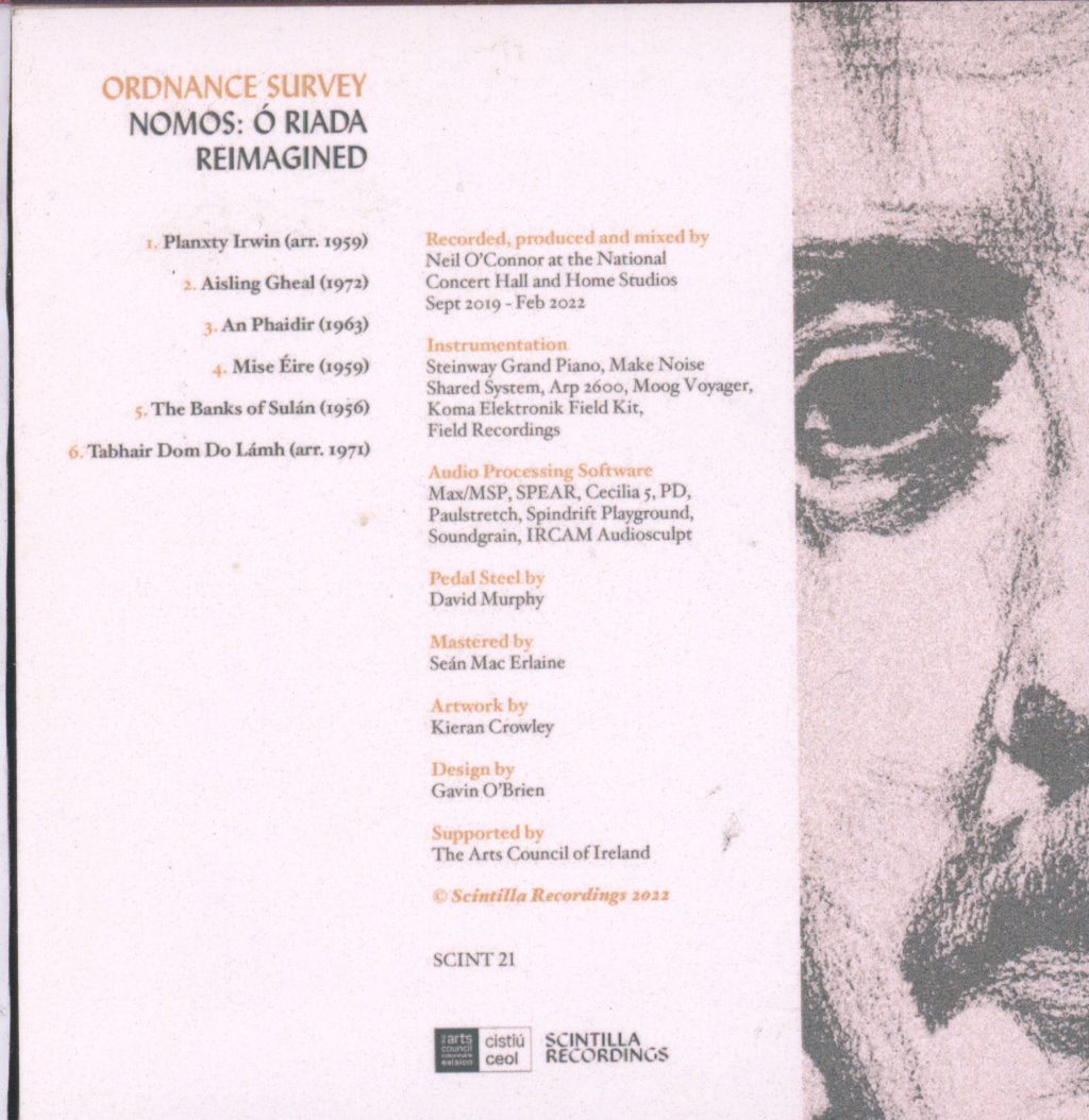 Ordnance Survey - Nomos: Ó Riada Reimagined - Cd