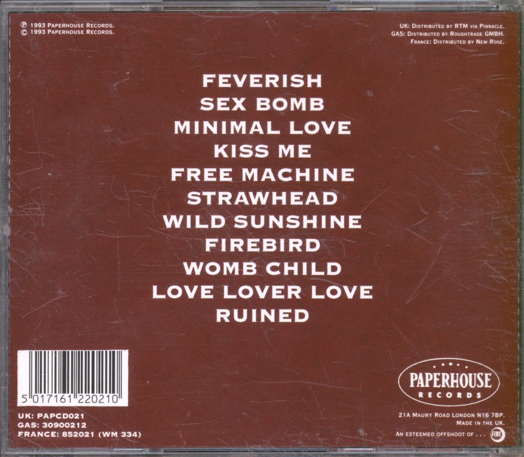 Spitfire (Indie Group) - Sex Bomb - Cd