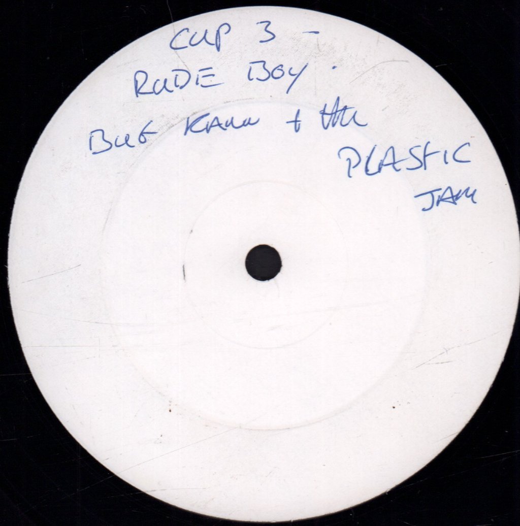 Bug Kann & The Plastic Jam - Rude Boy / Maniak Jack - 12 Inch
