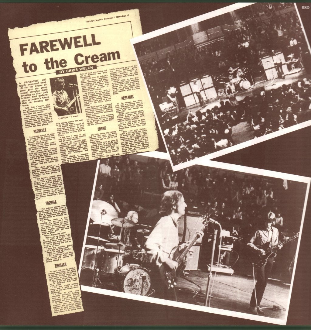 Cream - Strange Brew (Very Best Of) - Lp