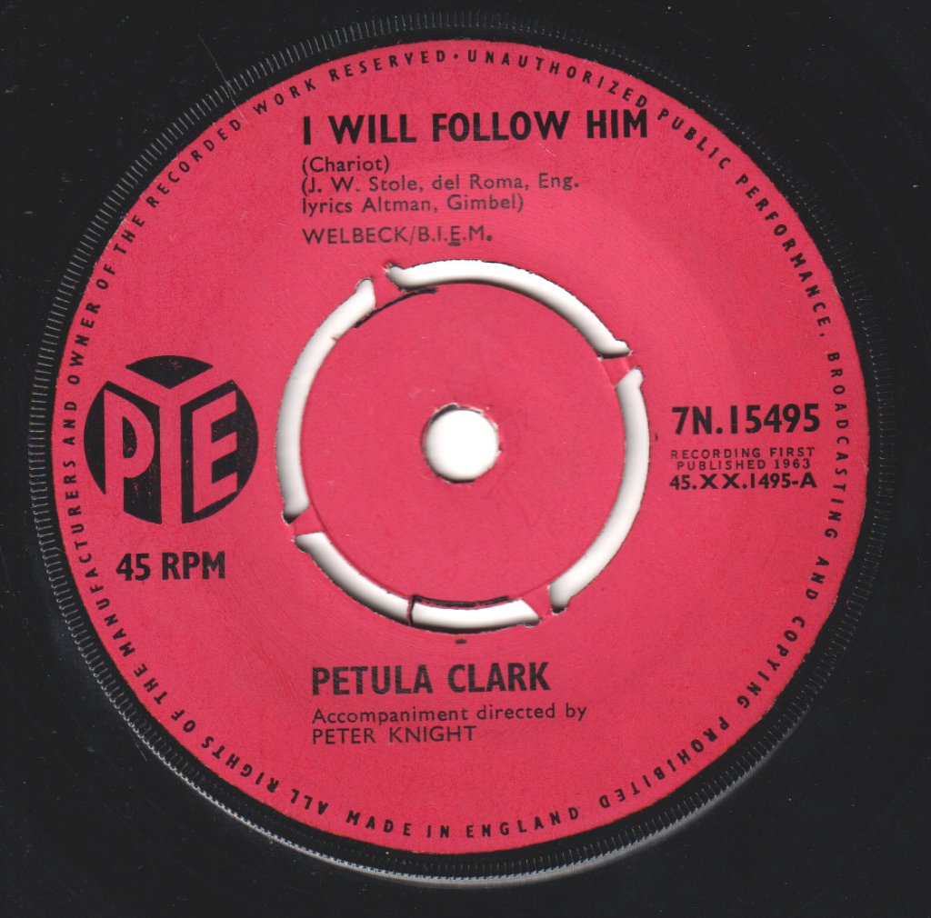 Petula Clark - I Will Follow Him - 7 Inch