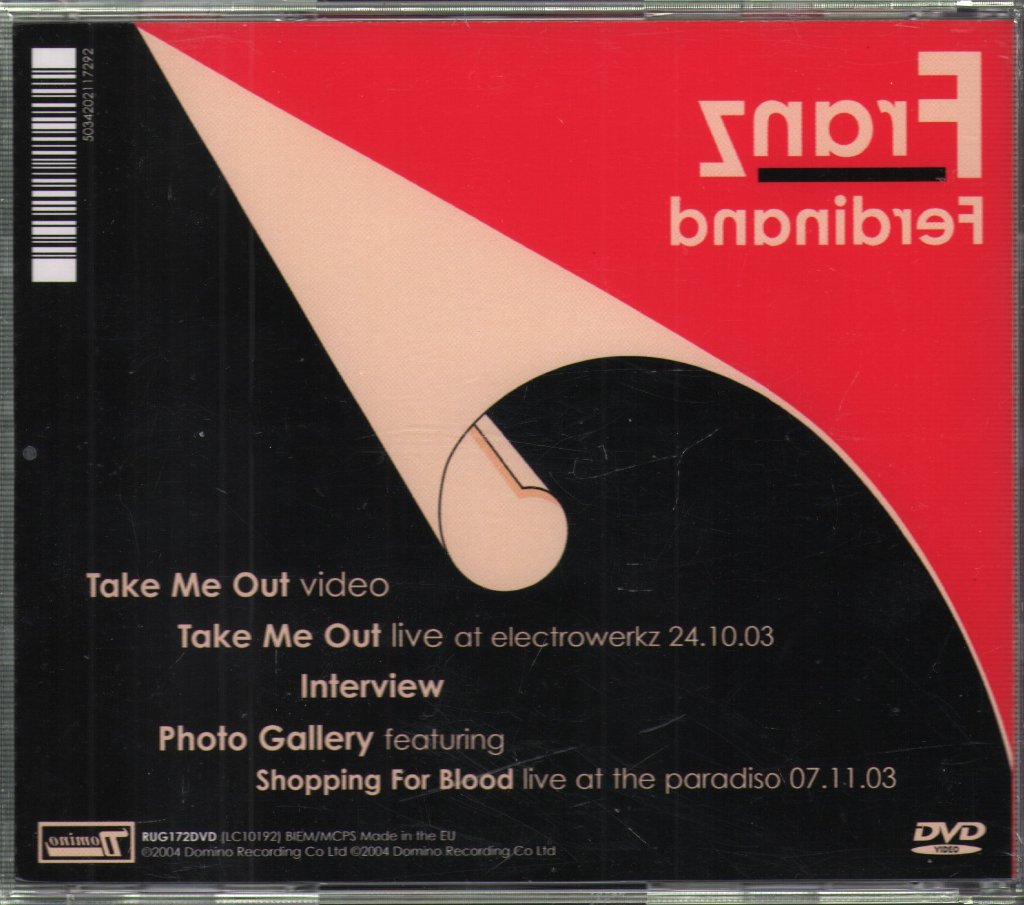 Franz Ferdinand - Take Me Out - Dvd