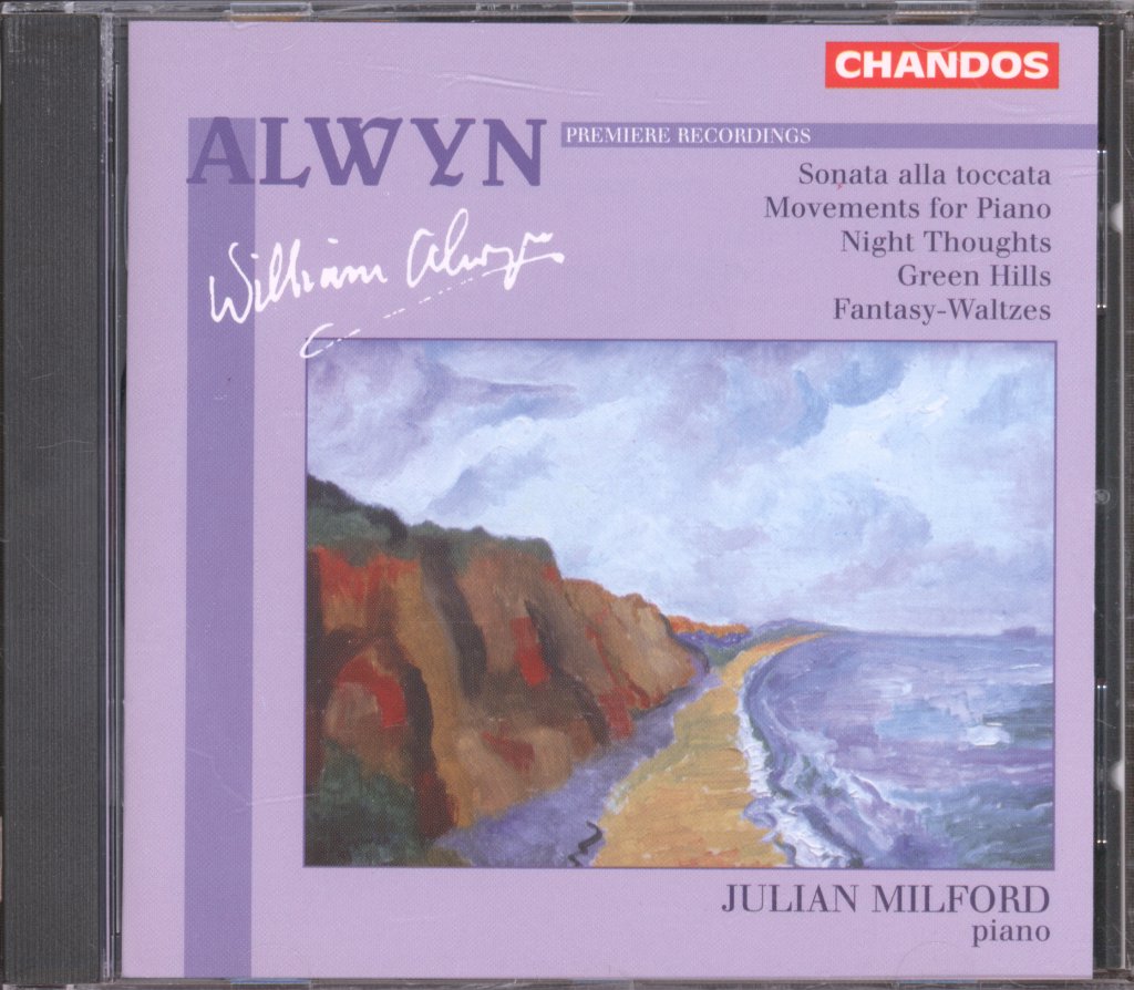 Julian Milford - William Alwyn - Sonata Alla Toccata / Movements For Piano / Night Thoughts / Green Hills / Fantasy-Waltzes - Cd