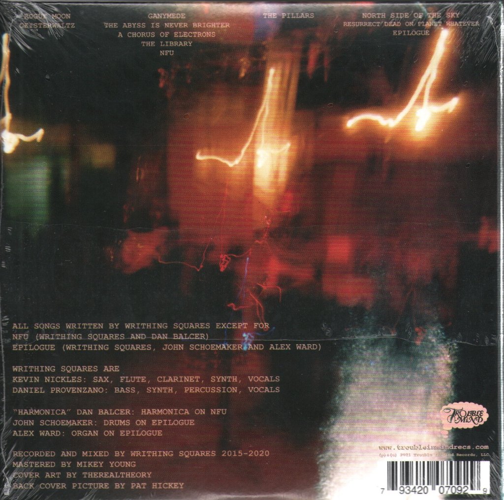 Writhing Squares - Chart For The Solution - Cd
