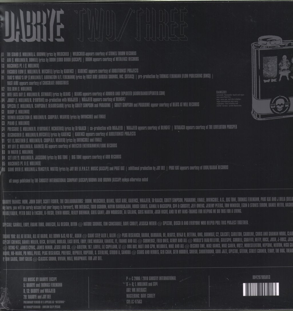 Dabrye - Two/Three - Double Lp