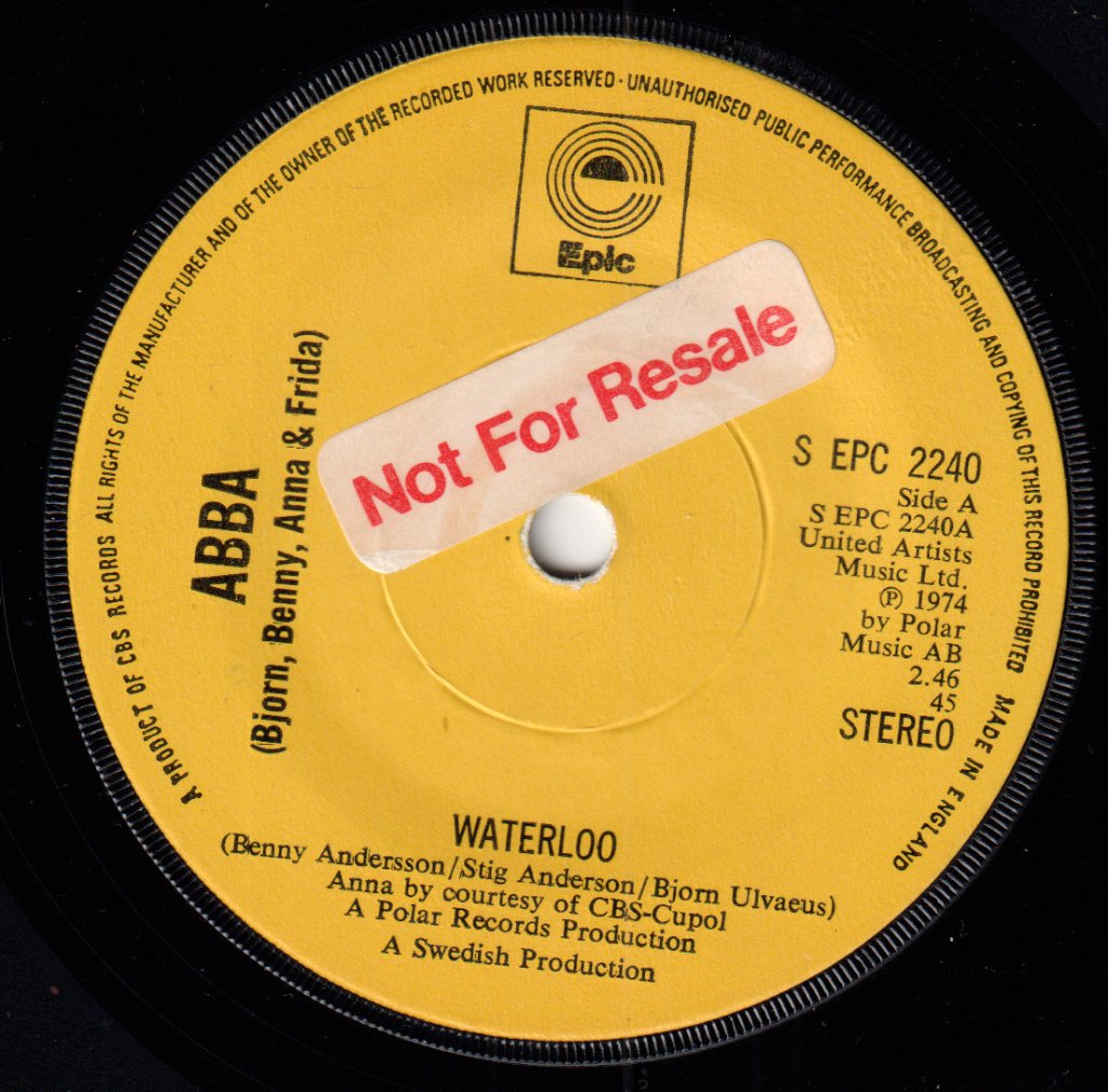 ABBA - Waterloo - 7 Inch