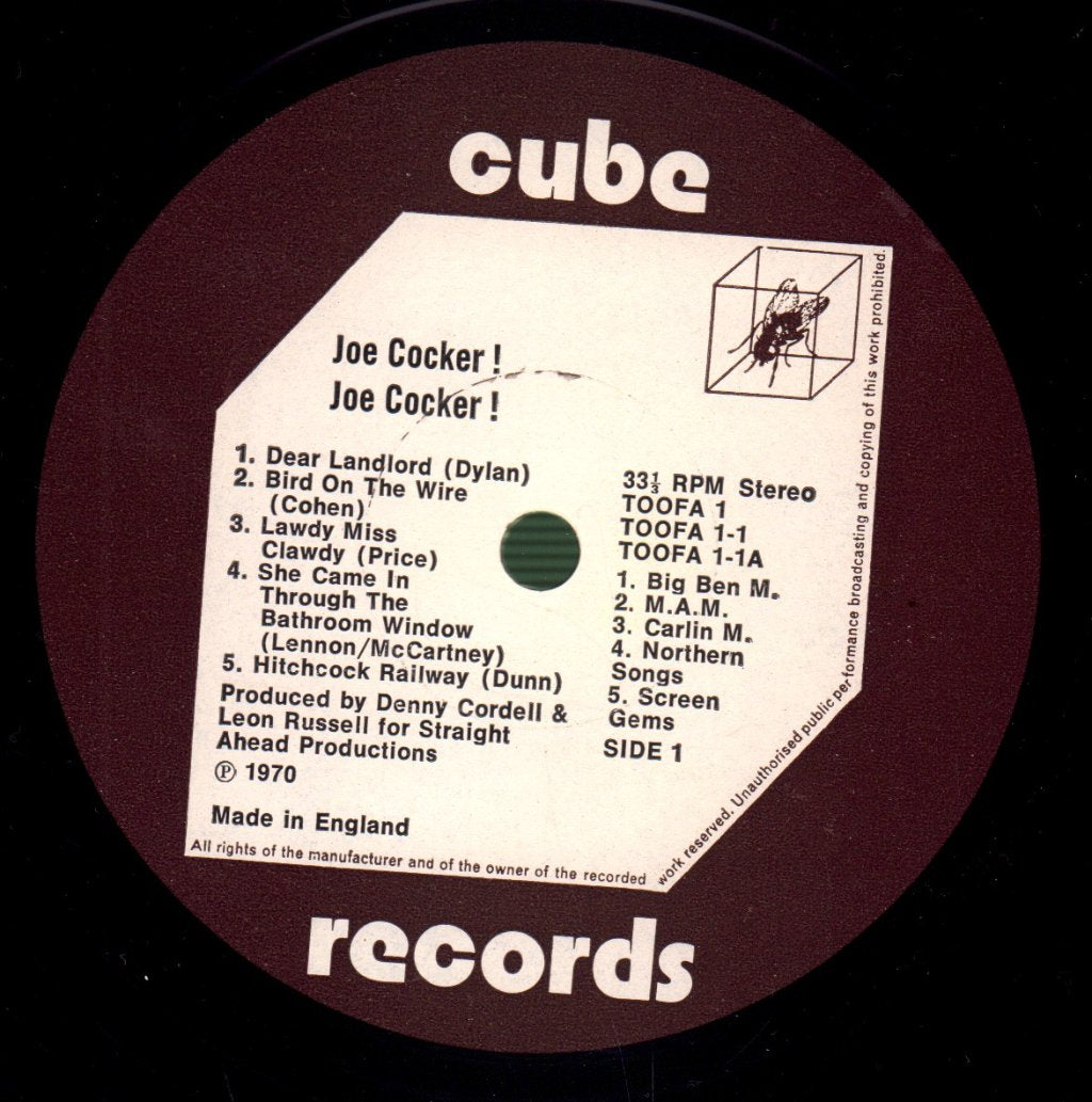 Joe Cocker - Joe Cocker / With A Little Help From My Friends - Double Lp