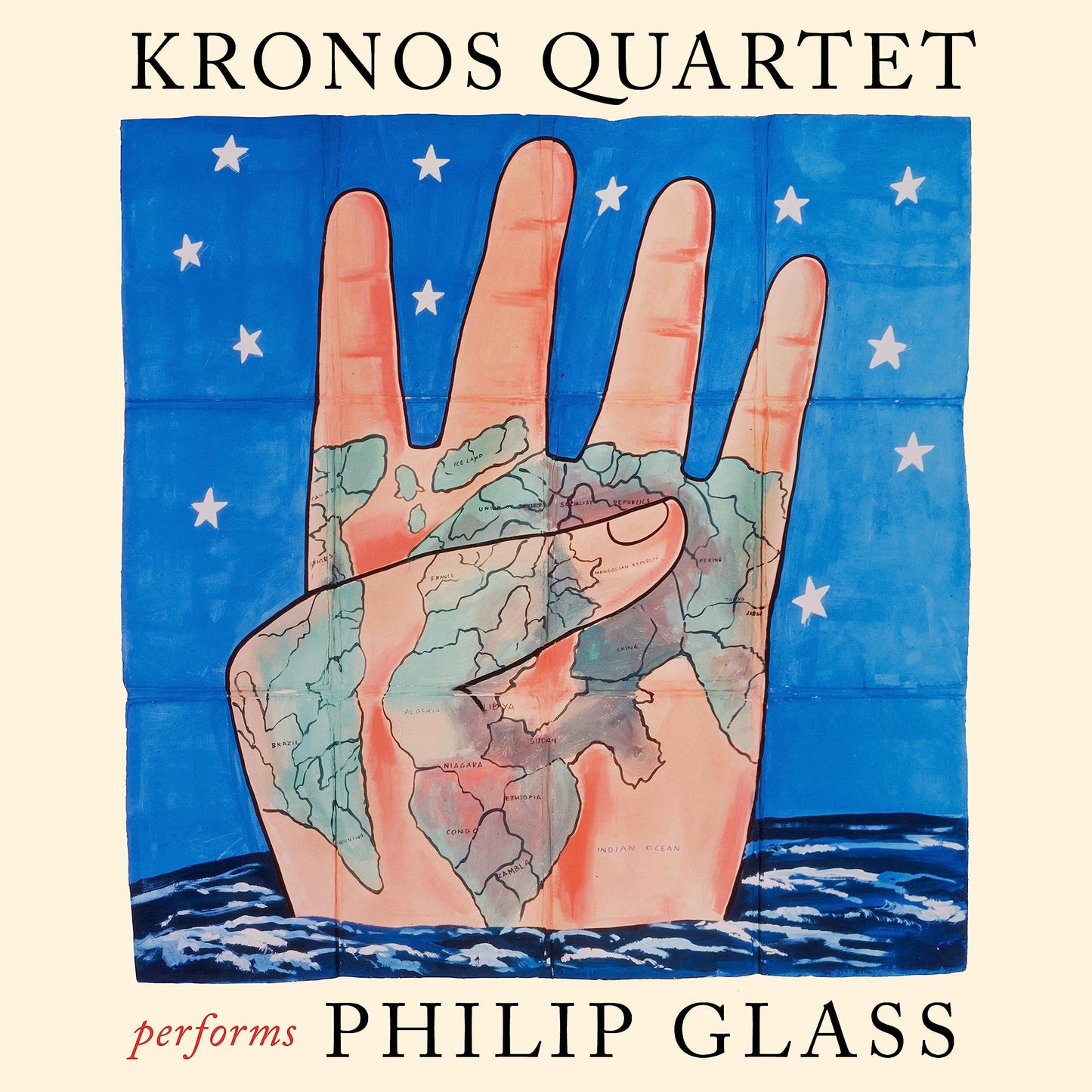 Kronos Quartet - Kronos Quartet Performs Philip Glass - Double Lp