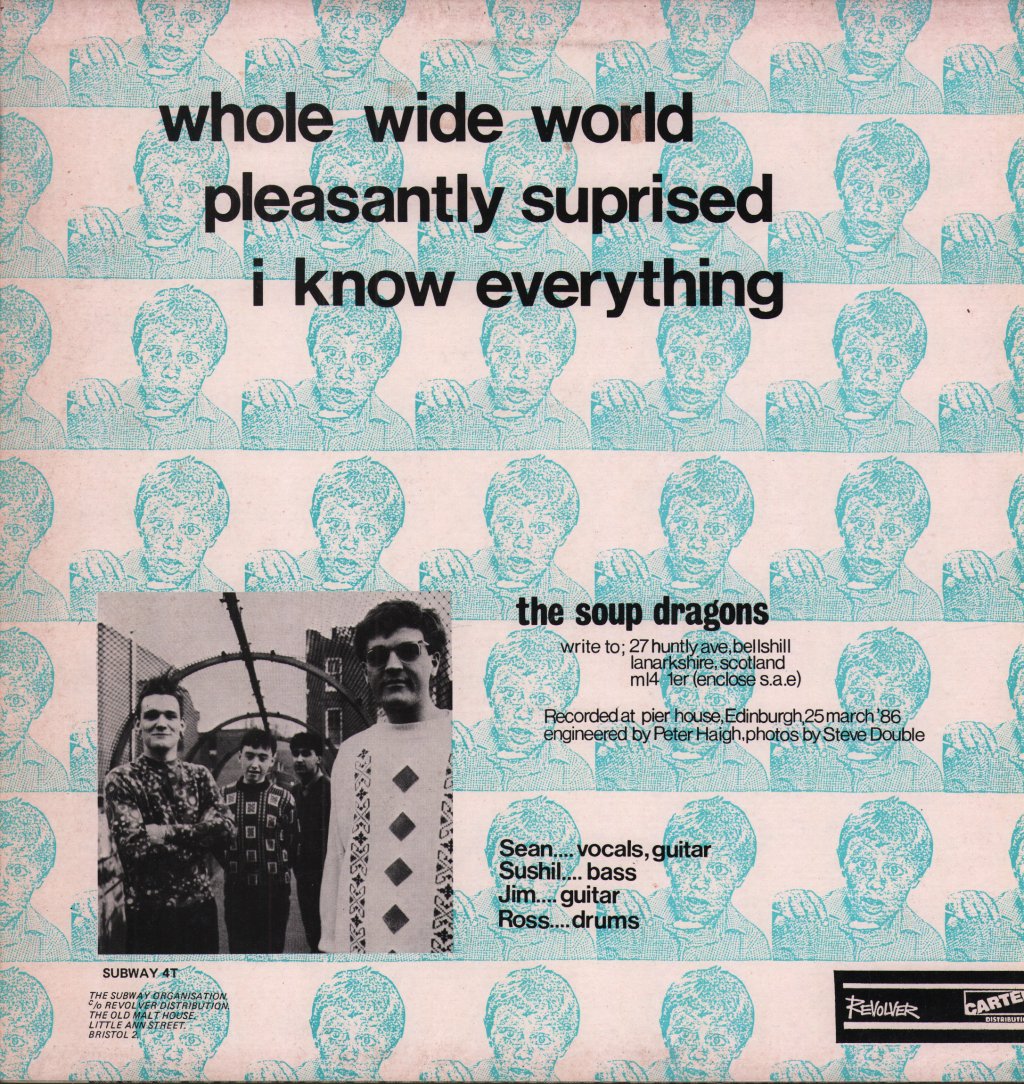 Soup Dragons - Whole Wide World - 12 Inch