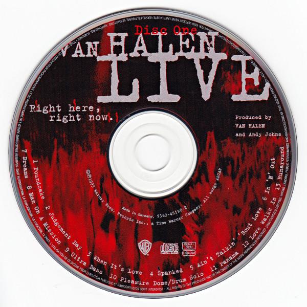 Van Halen - Live: Right Here, Right Now. - Double Cd