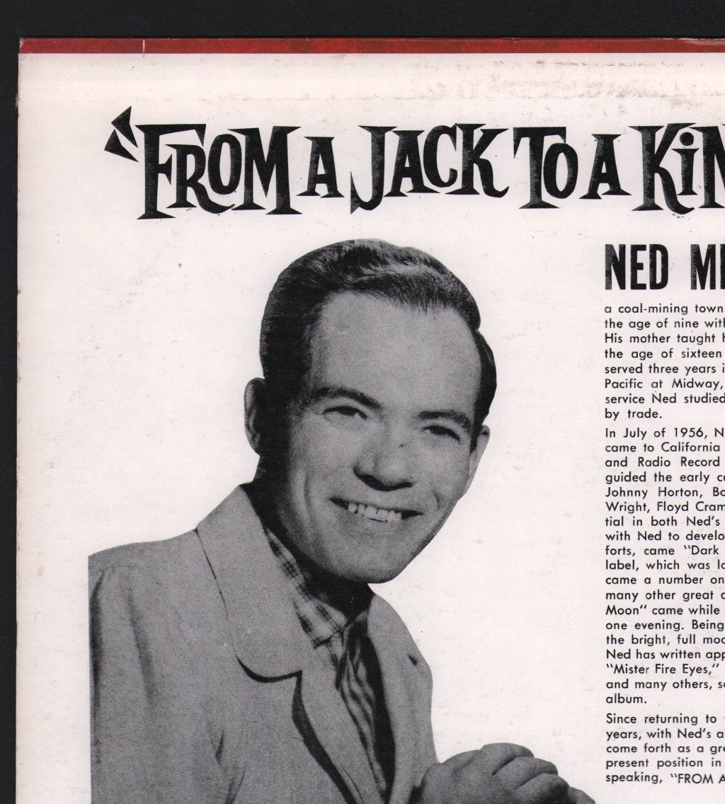 Ned Miller - From A Jack To A King - Lp