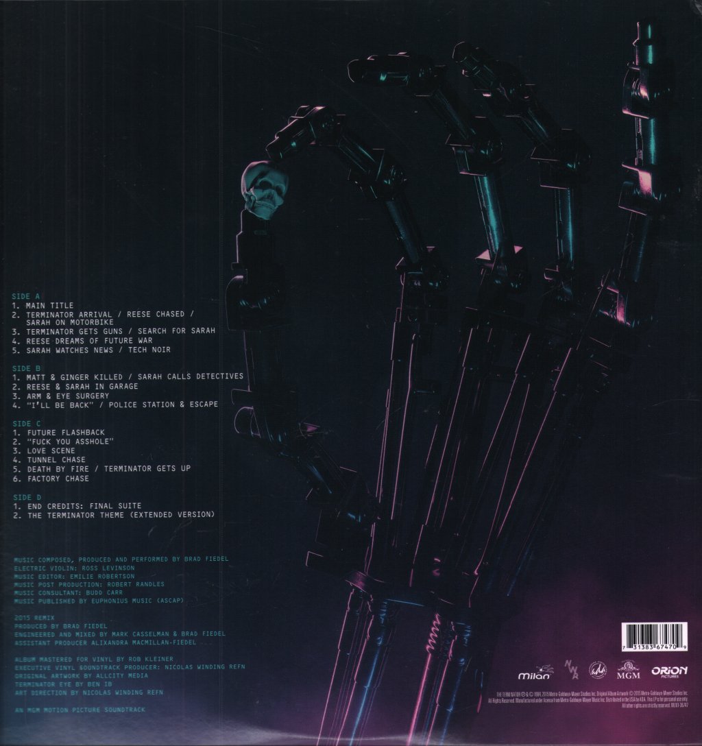 Brad Fiedel - Terminator - Lp