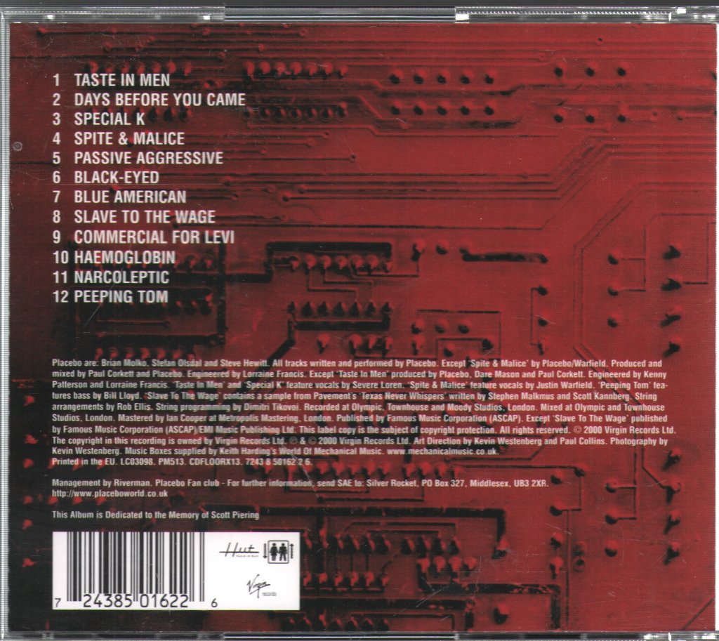 Placebo - Black Market Music - Cd