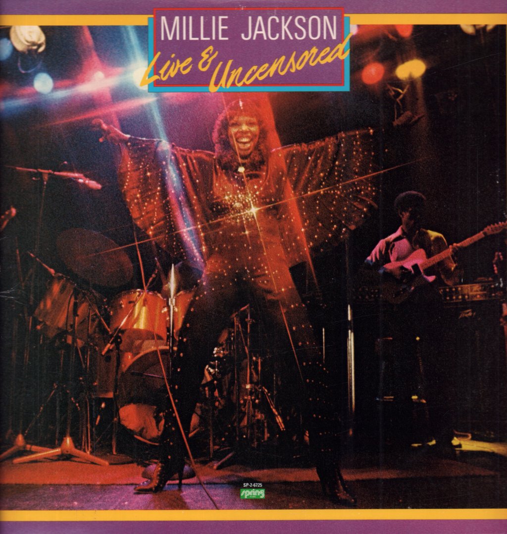 Millie Jackson - Live And Uncensored - Double Lp