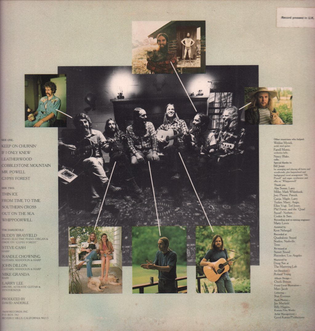 Ozark Mountain Daredevils - Car Over The Lake Album - Lp
