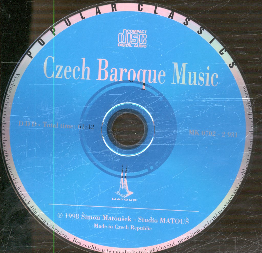 Various Artists - Czech Baroque Music - Cd