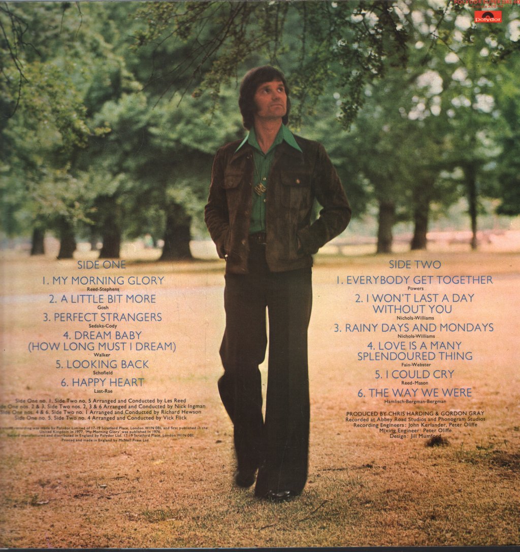 Tony Field - Perfect Strangers - Lp
