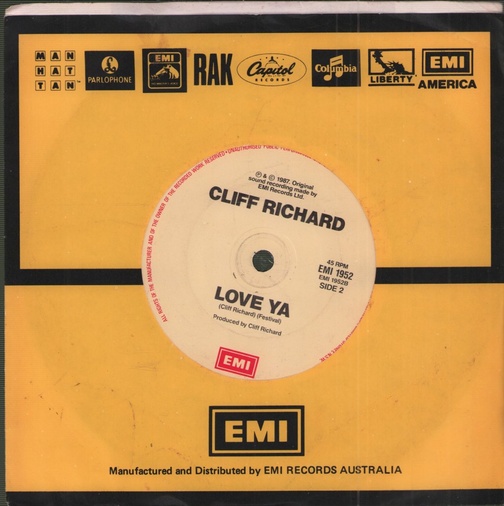 Cliff Richard - My Pretty One - 7 Inch