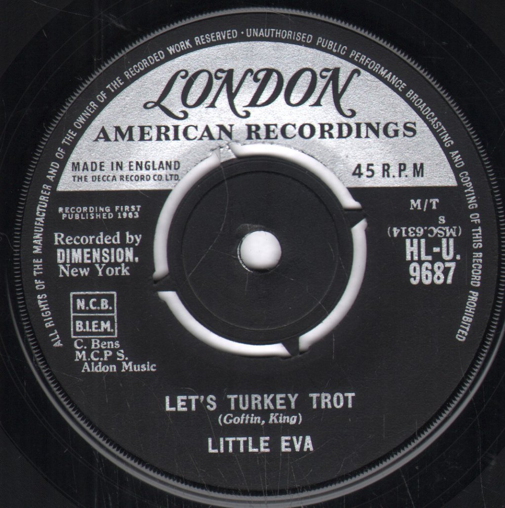 Little Eva - Let's Turkey Trot - 7 Inch