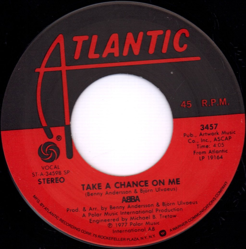 ABBA - Take A Chance On Me - 7 Inch