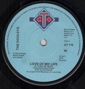 Dooleys - Love Of My Life - 7 Inch