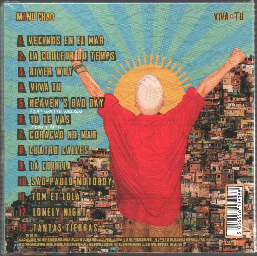 Manu Chao - Viva Tu - Cd