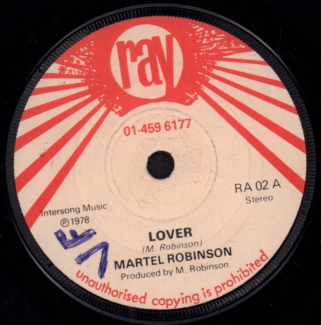 Martel Robinson - Lover - 7 Inch