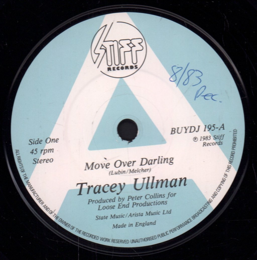 Tracey Ullman - Move Over Darling - 7 Inch
