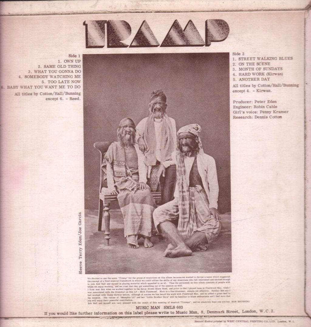 Tramp (Blues Rock Group) - tramp - Lp