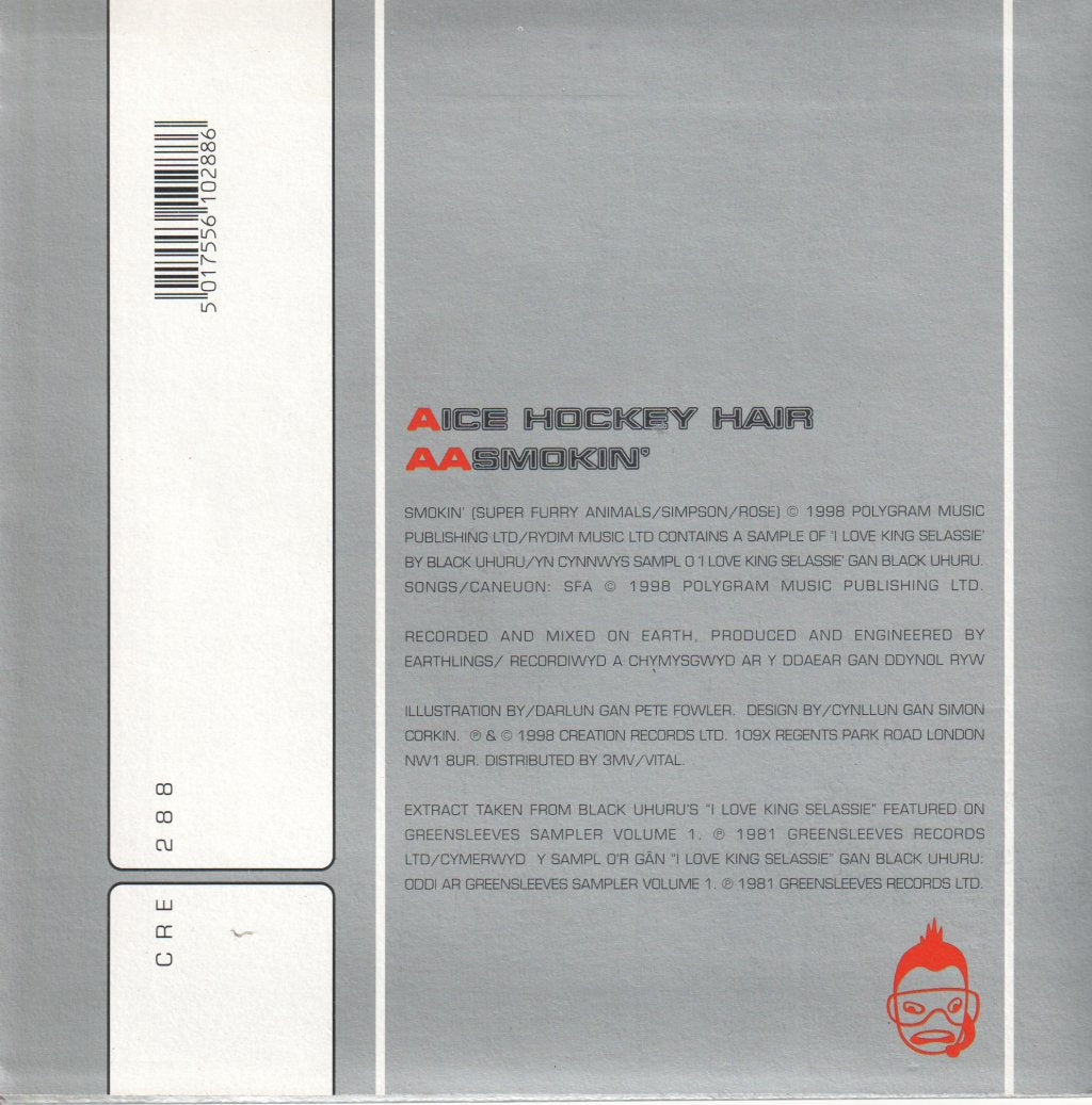 Super Furry Animals - Ice Hockey Hair - 7 Inch
