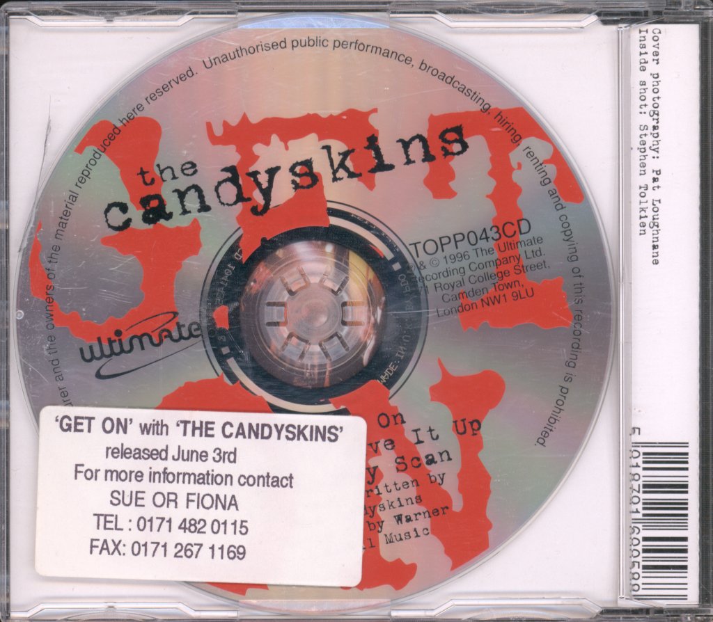 Candy Skins - Get On - Cd