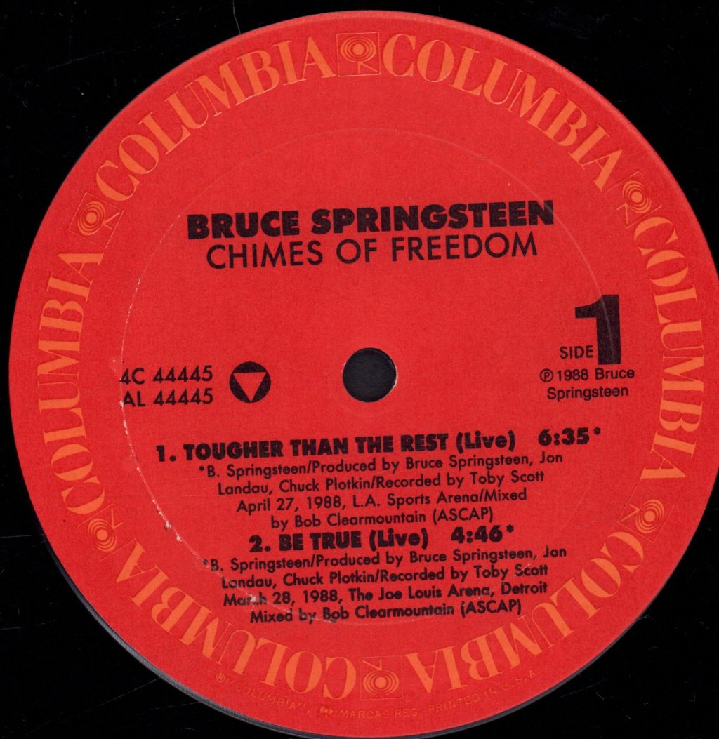 Bruce Springsteen - Chimes Of Freedom - 12 Inch