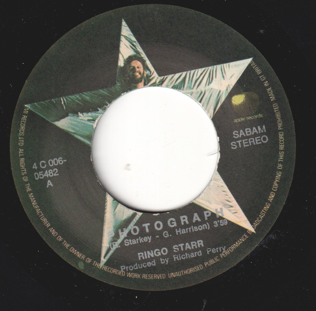 Ringo Starr - Photograph - 7 Inch