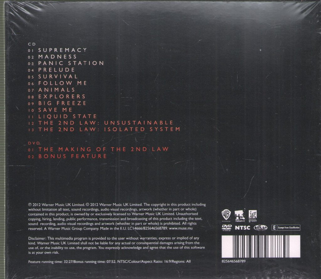 Muse - 2Nd Law - Cd/Dvd