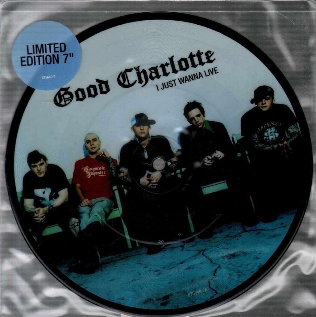 Good Charlotte - I Just Wanna Live - 7 Inch