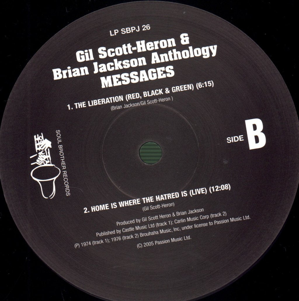 Gil Scott-Heron & Brian Jackson - Anthology - Messages - Double Lp