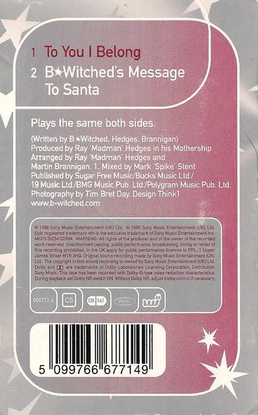 B*witched - To You I Belong - Cassette