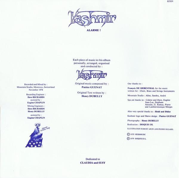 Kashmir - Alarme ! - Lp