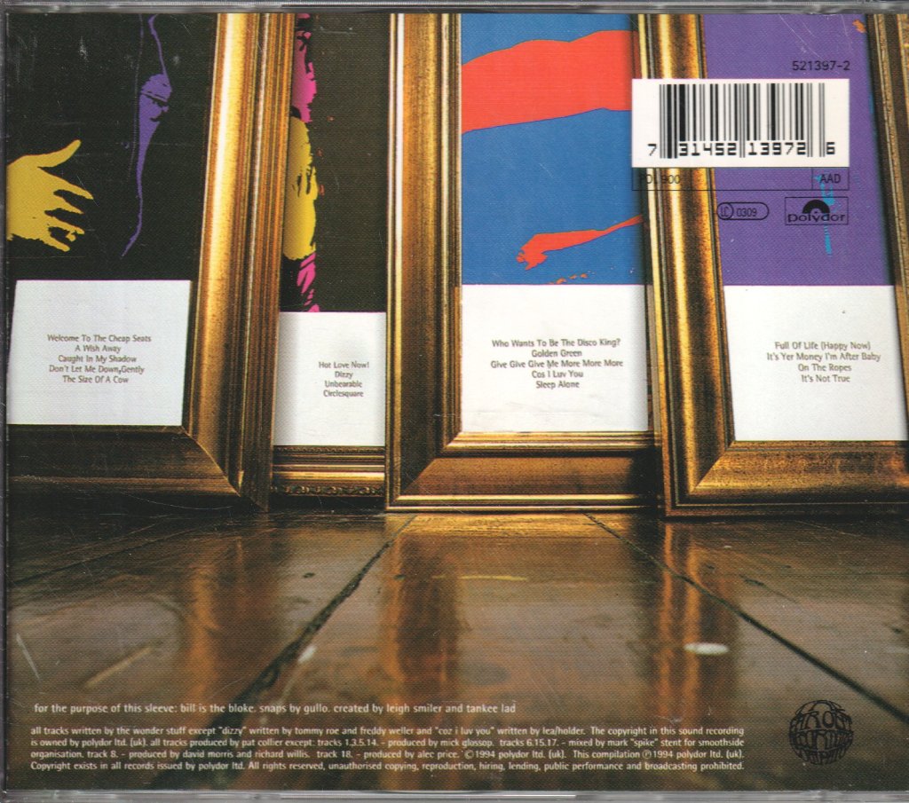 Wonder Stuff - If The Beatles Had Read Hunter The Singles - Cd