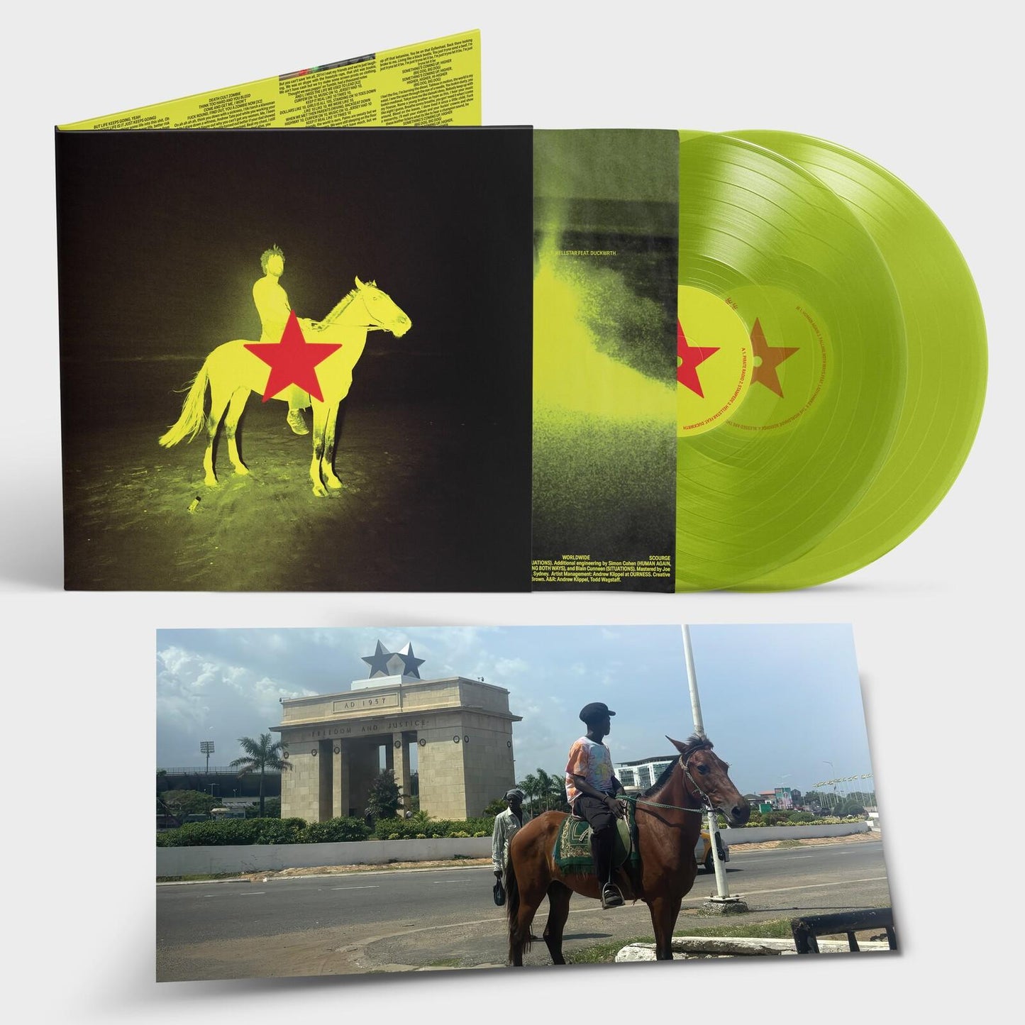 Genesis Owusu - Redstar Wu and the Worldwide Scourge - Double Lp