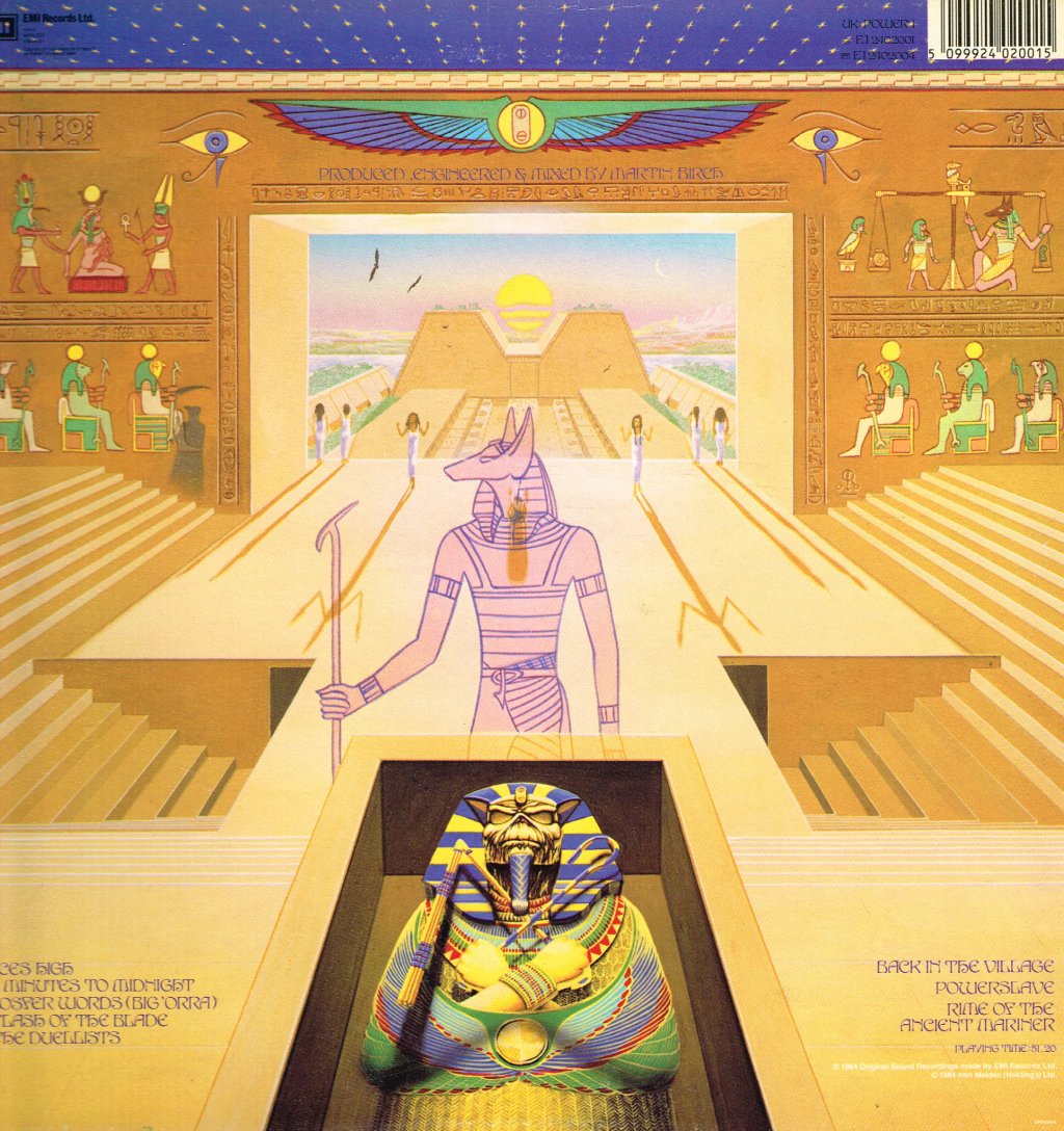 Iron Maiden - Powerslave - Lp